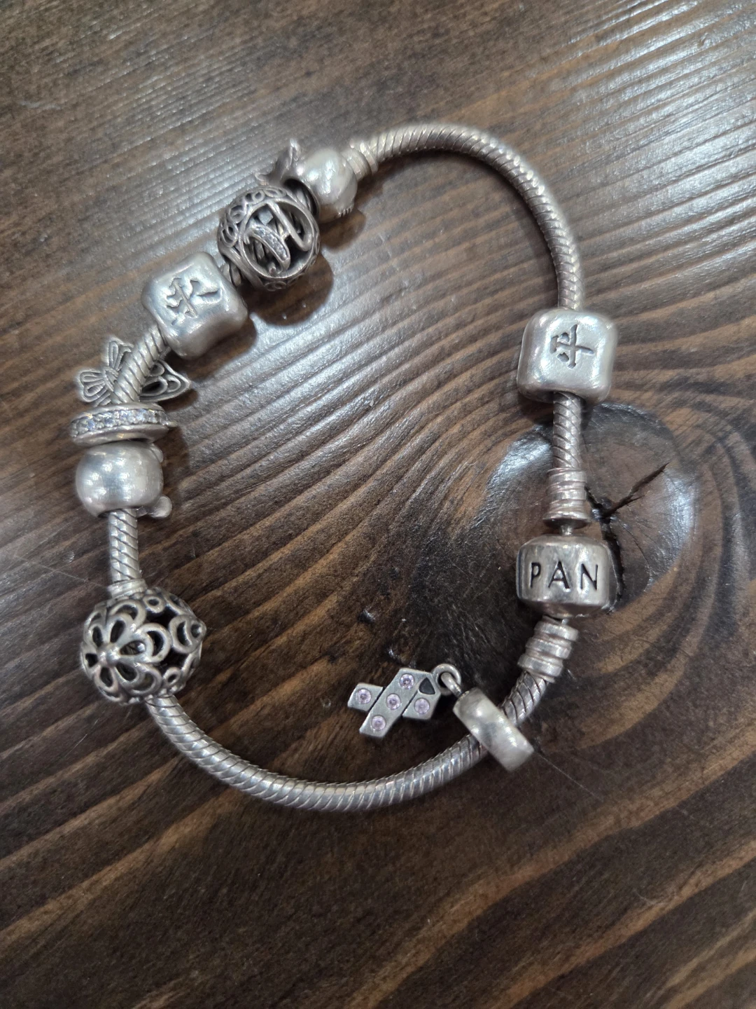 Pandora Sterling Silver Charm Bracelet - photo 2