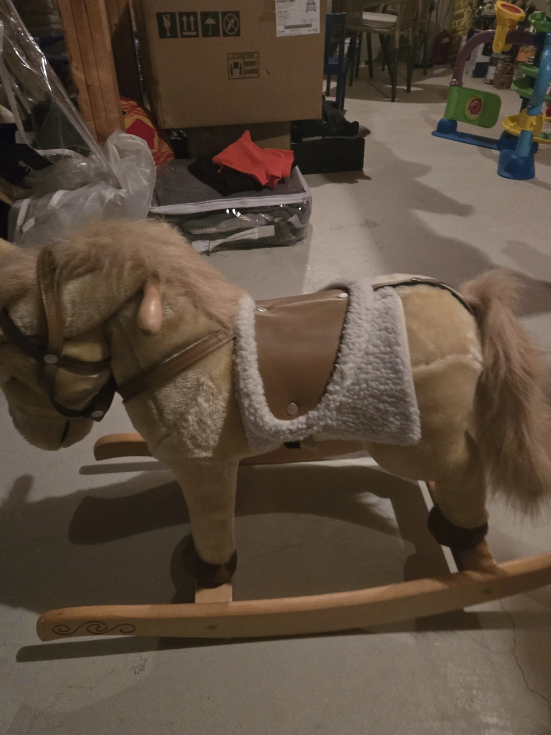 Plush Rocking Horse Toy