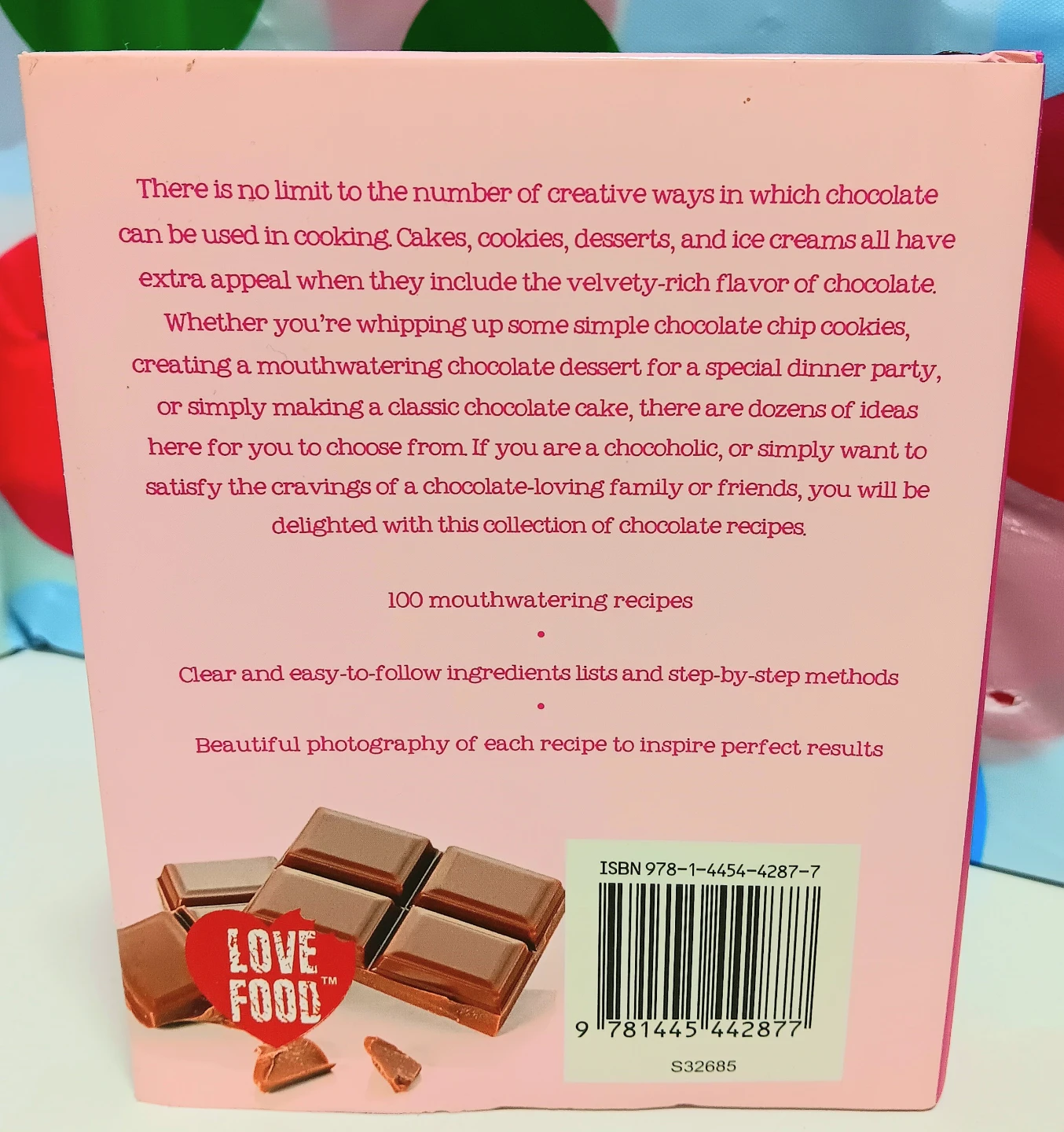 🍫Chocolate Cookbook - Hardcover -  100 recipes🍫 - photo 3