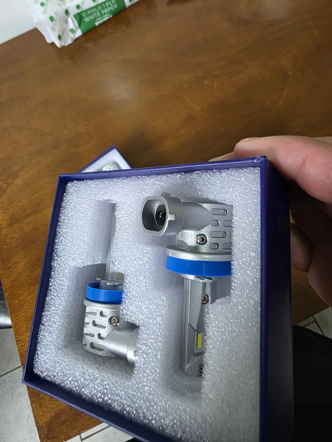 H7 6000K White LED Headlight Bulbs - Pair - photo 3