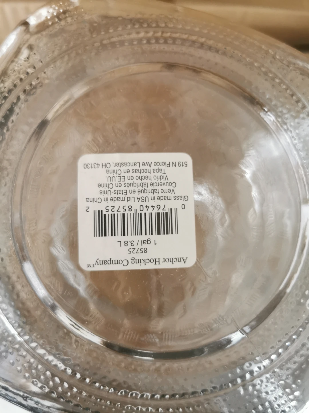 Anchor Hocking 1 Gallon Glass Jar - photo 3