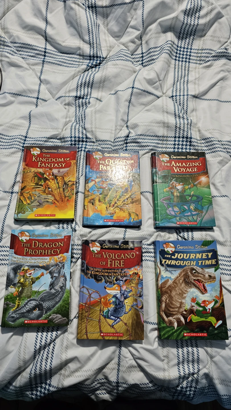 Geronimo Stilton Books - 6 Book Collection