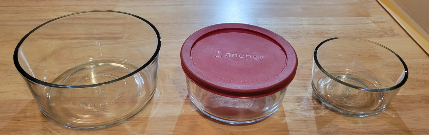 Anchor Hocking Glass Bowls - photo 2