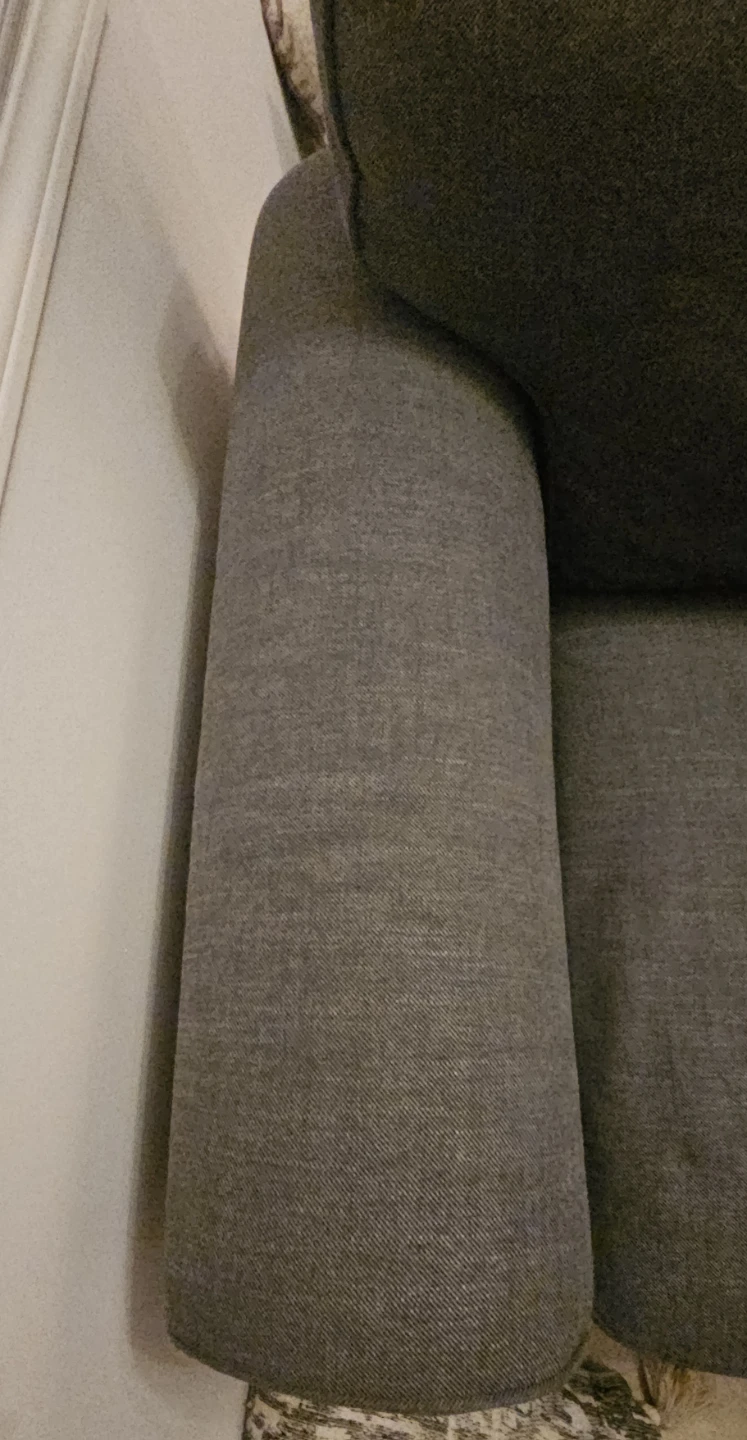 Grey Two-Seater Sofa with free accent Pillows - photo 5
