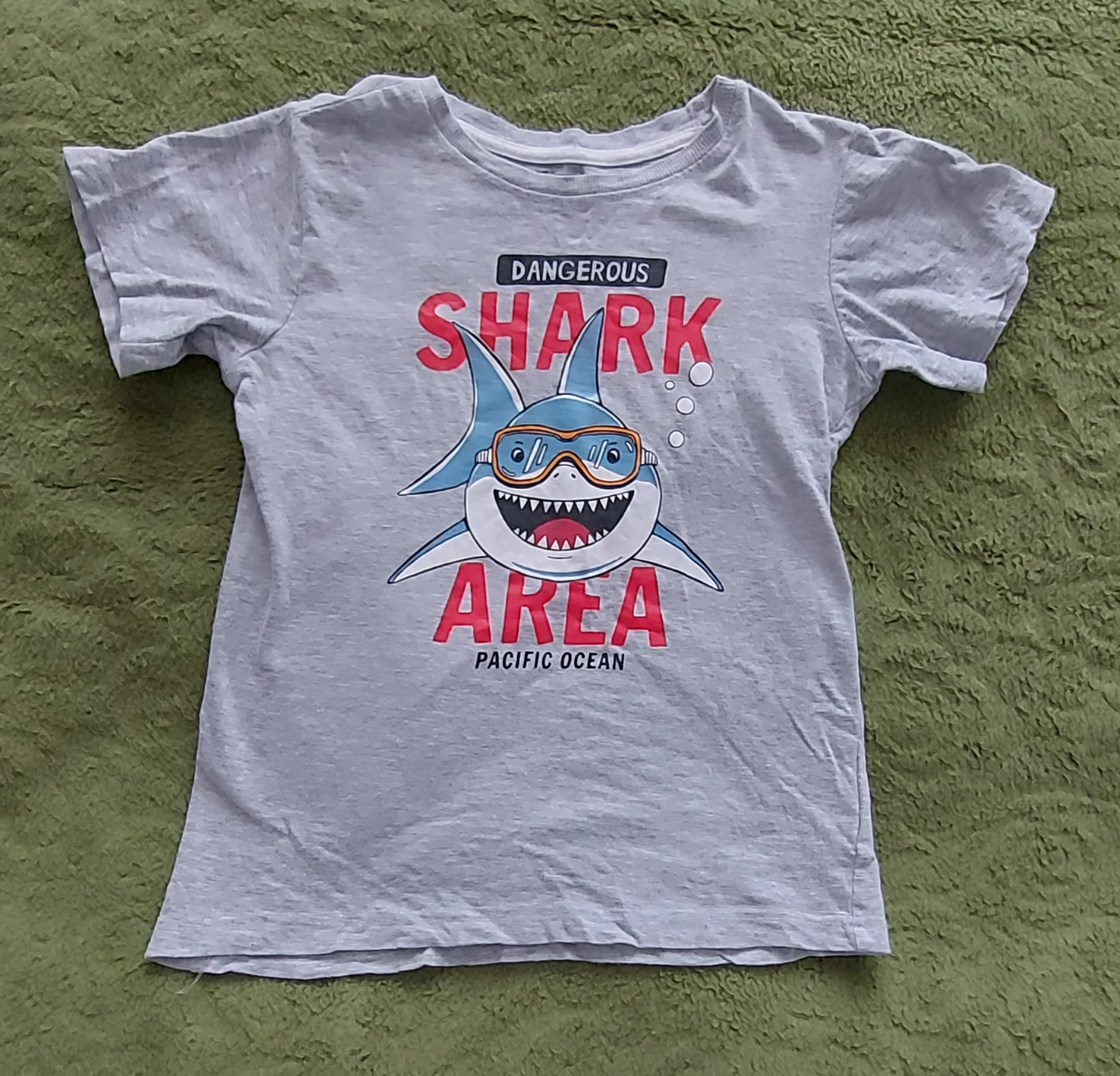 Kid's Dangerous Shark Area T-Shirt
