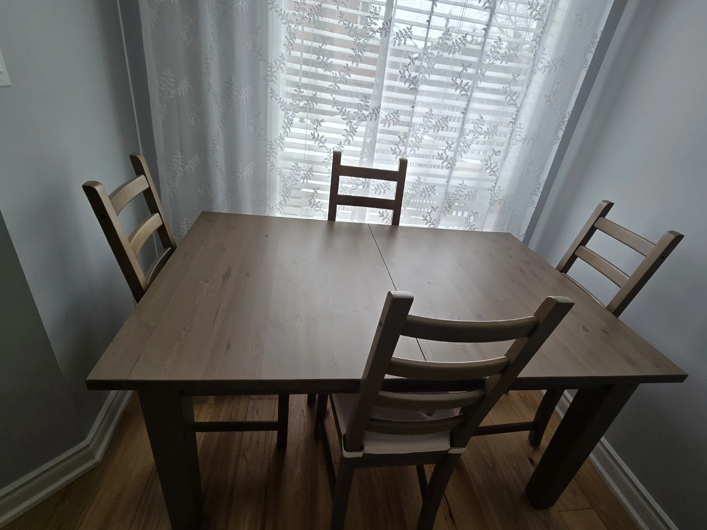 Transformer Wooden Dining Table and 6 Chairs - photo 2