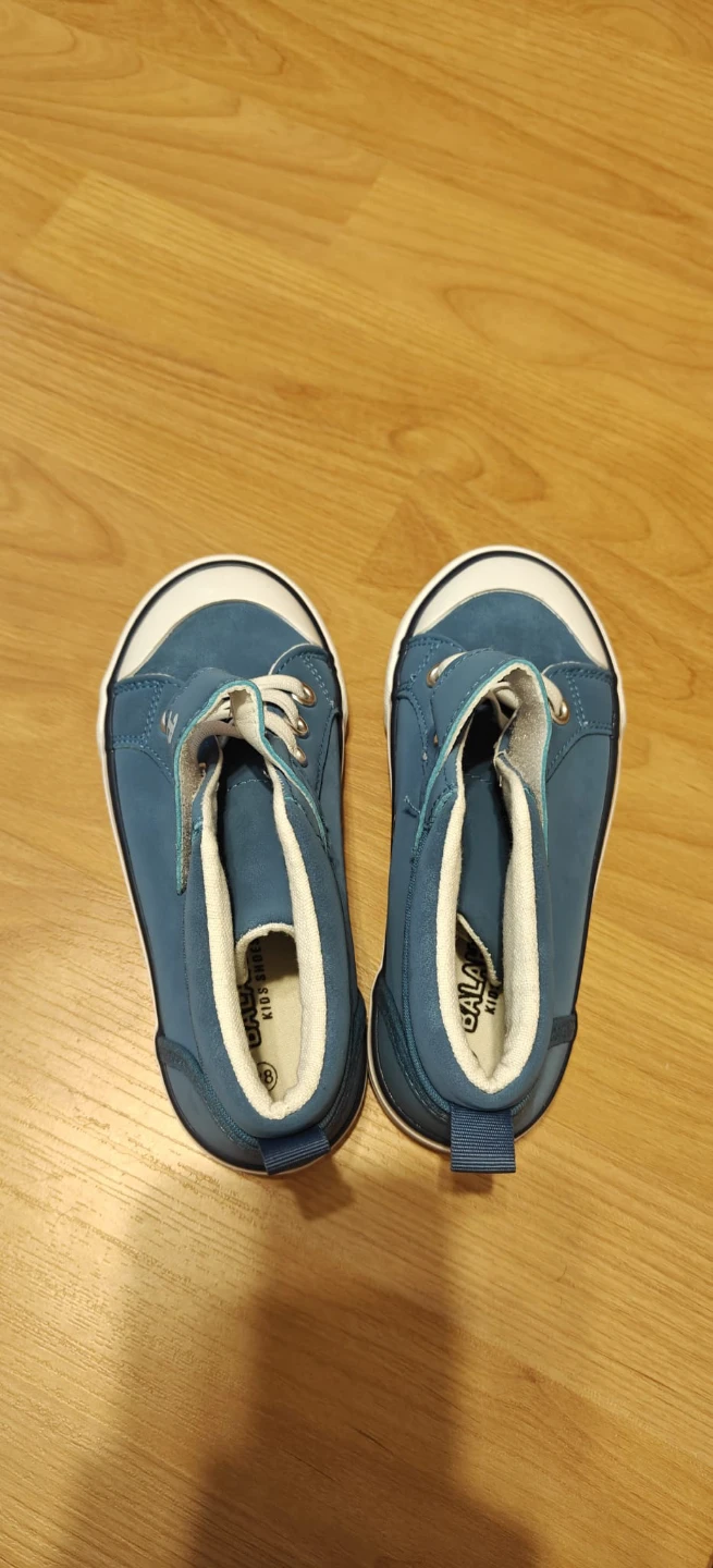 Balance Kids Shoes - Black and Blue - photo 4