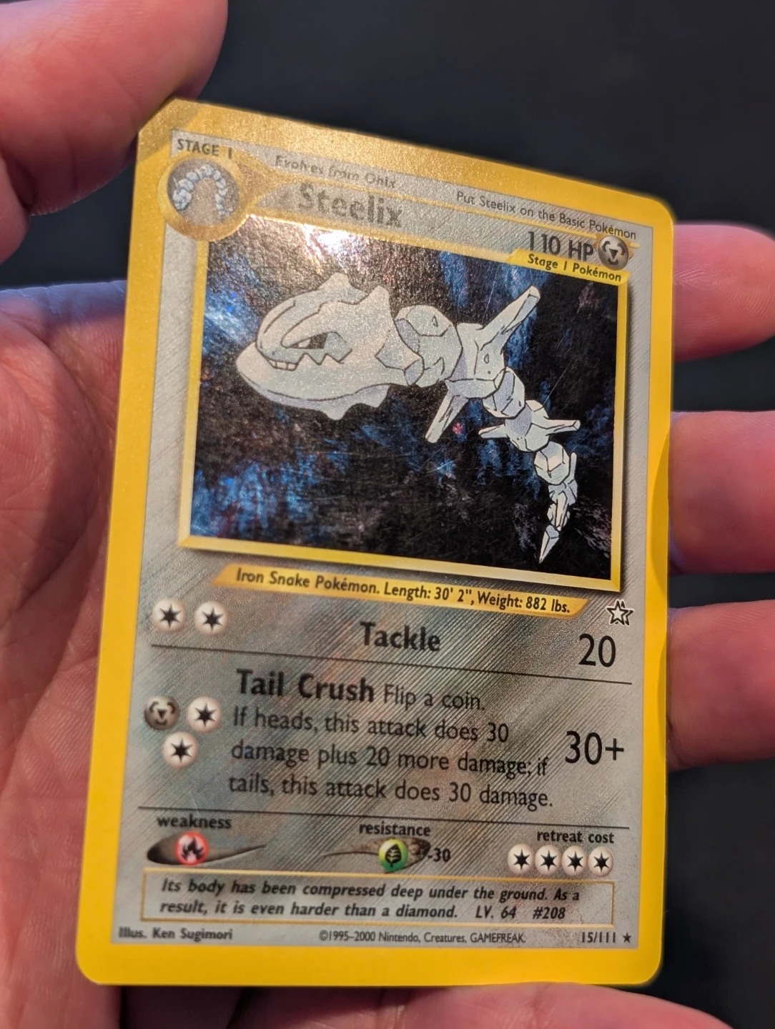 Steelix Neo Genesis 15/111 - Pokemon - photo 3