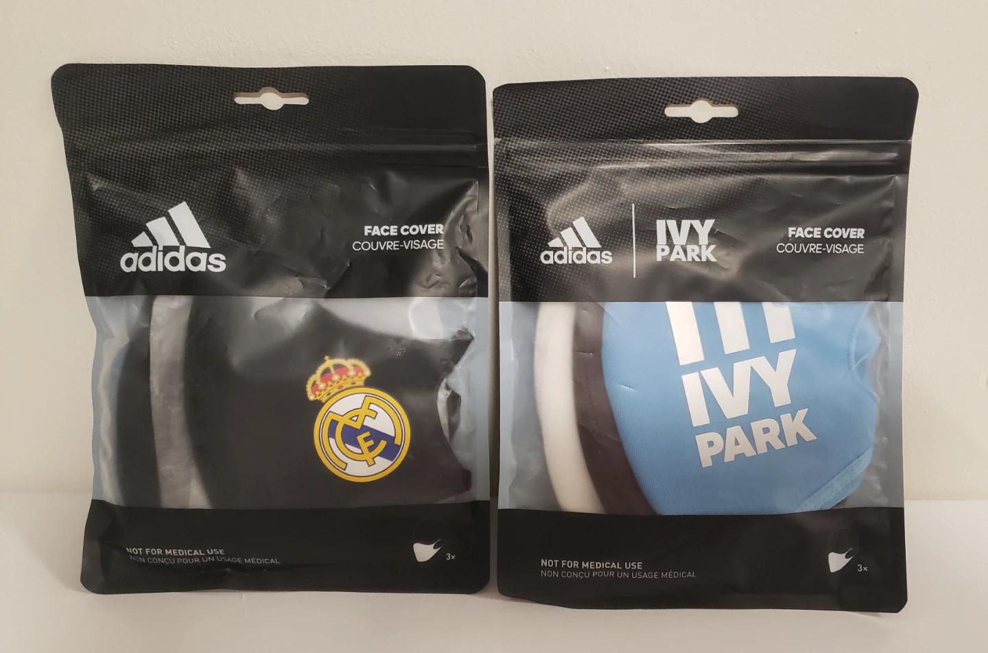 Brand new Adidas Face Cover 3Pcs Each Pack $15