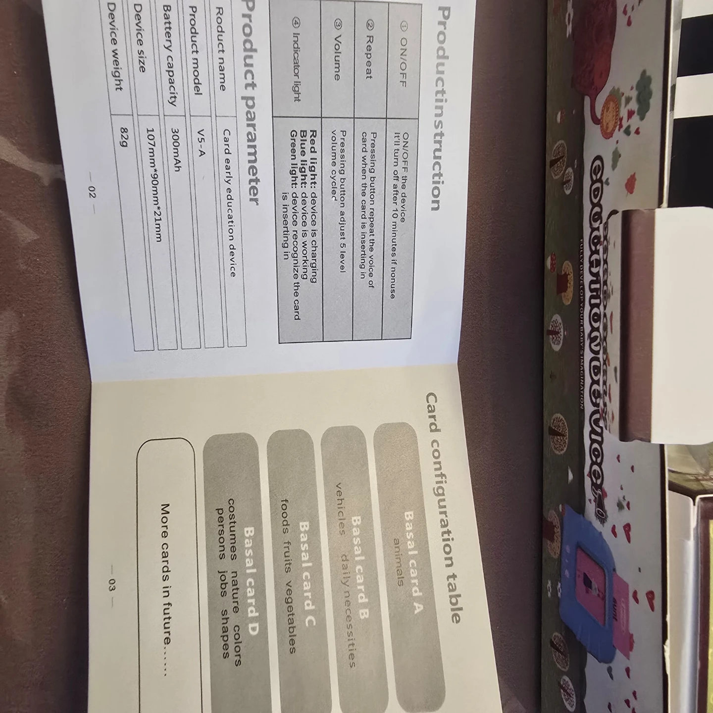 📚 Preschool Learning and Playing Card Device - photo 4