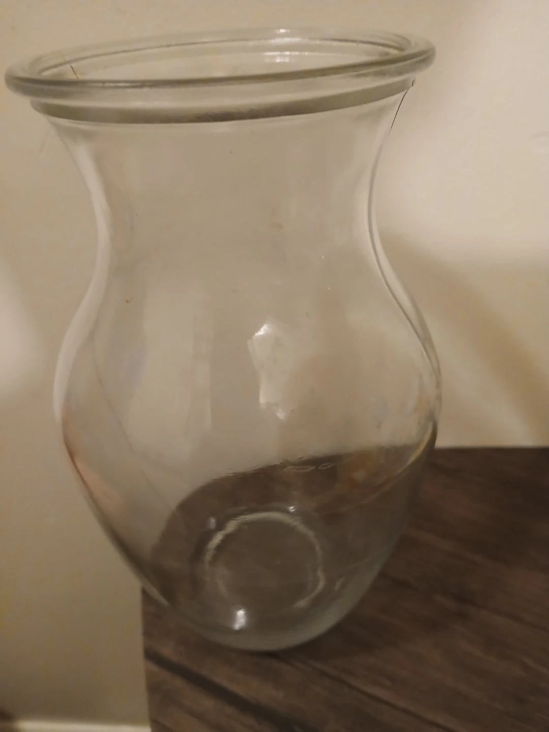 Clear Glass Vase🥕