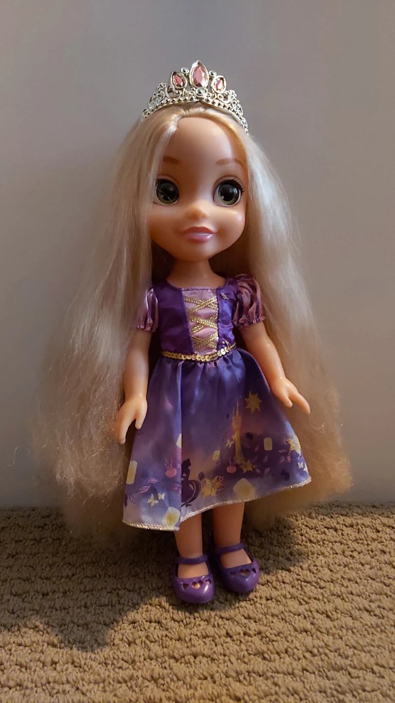 Disney Rapunzel Toddler Doll with Tiara