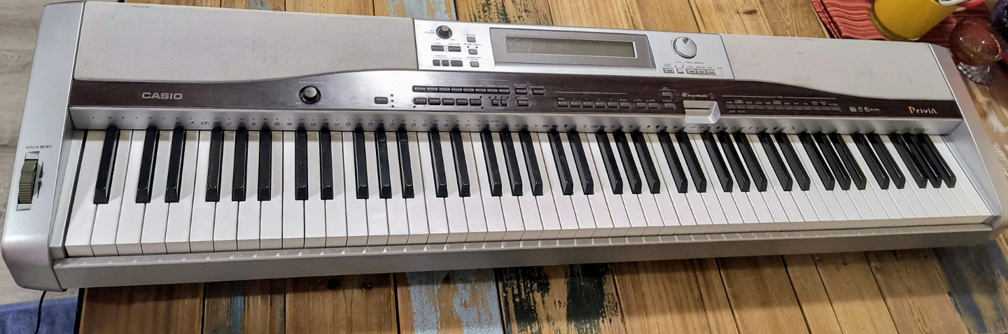 Casio Privia PX-555R Digital Piano (Full Weighted Keys)