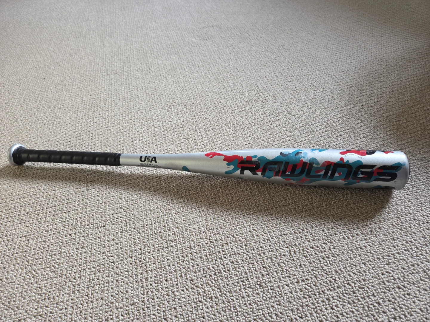 Rawlings Storm USA Baseball T-Ball Alloy Bat - photo 2