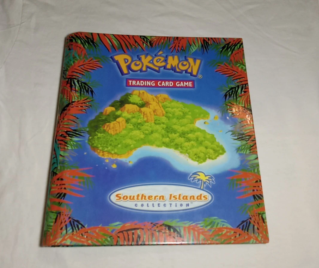 Pokemon Vintage 2001 Southern Islands Binder