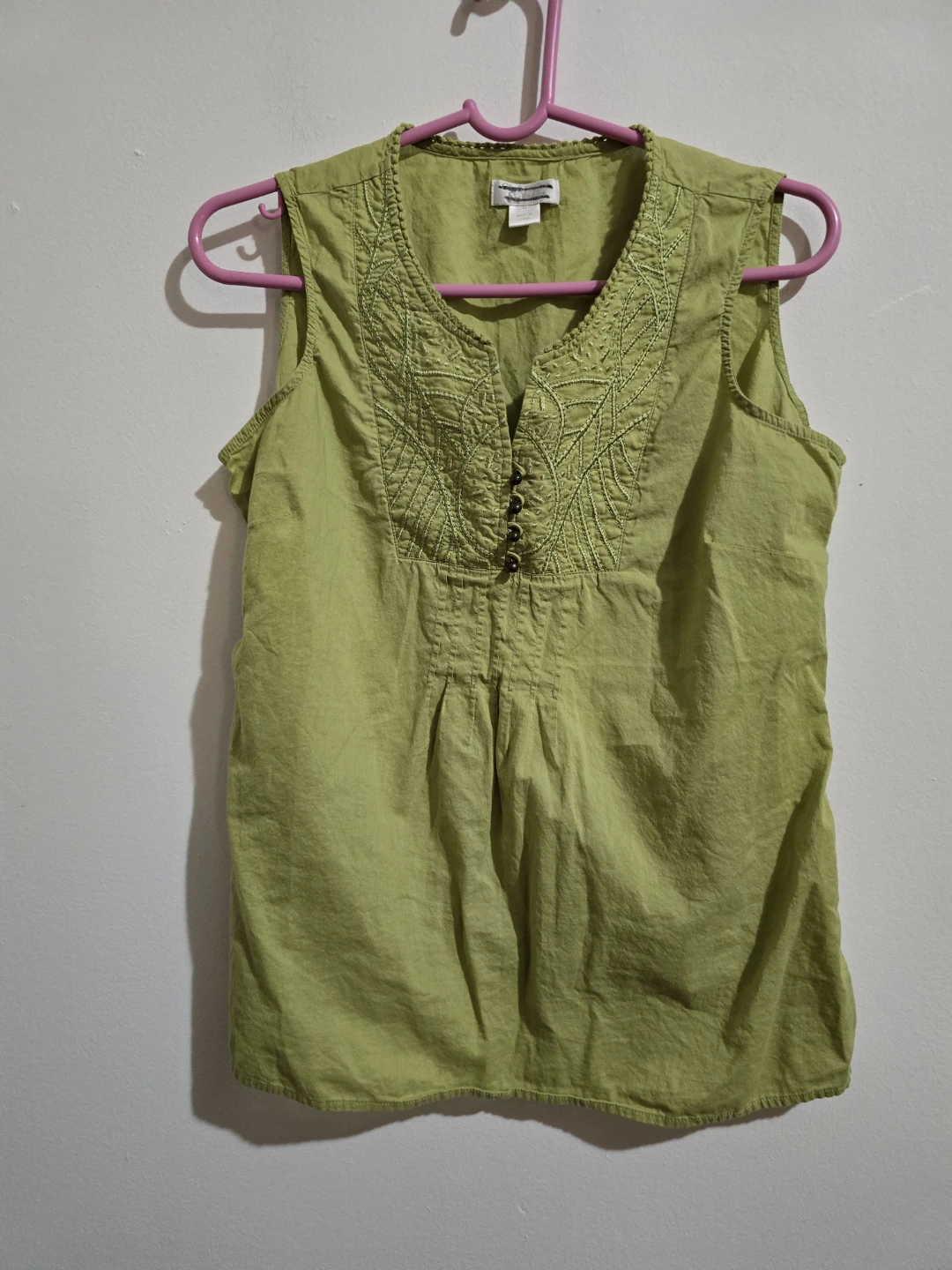 Style & Co Sleeveless Blouse Size M