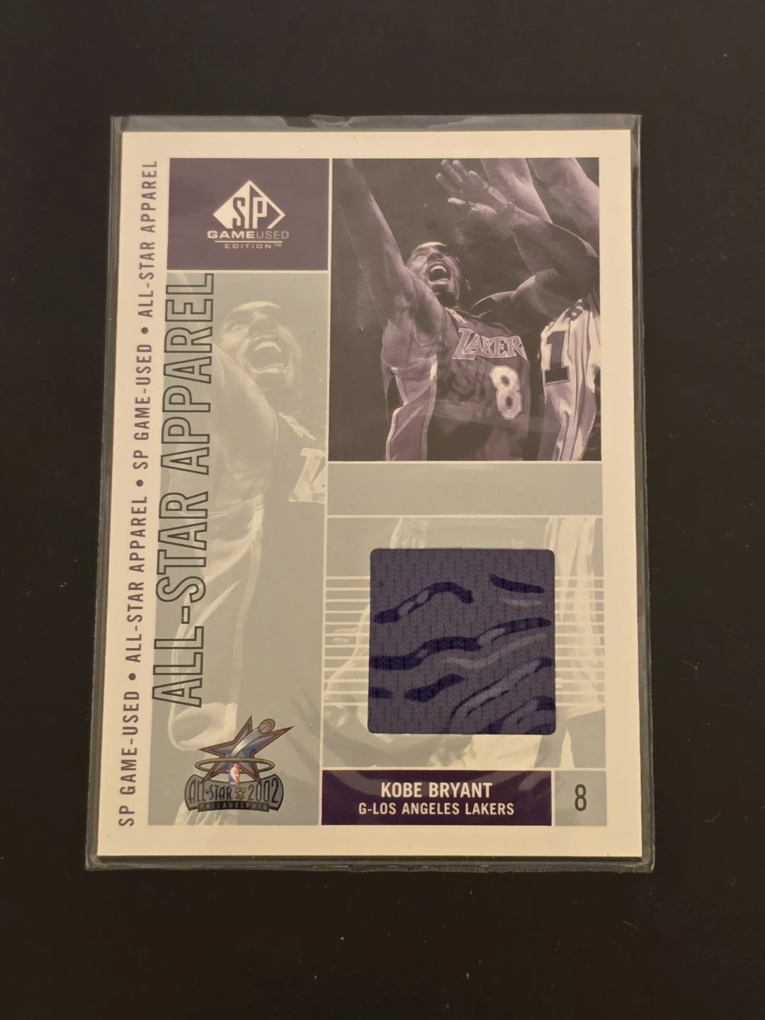 2002-03 SP Game Used Edition All-Star Apparel Kobe Bryant