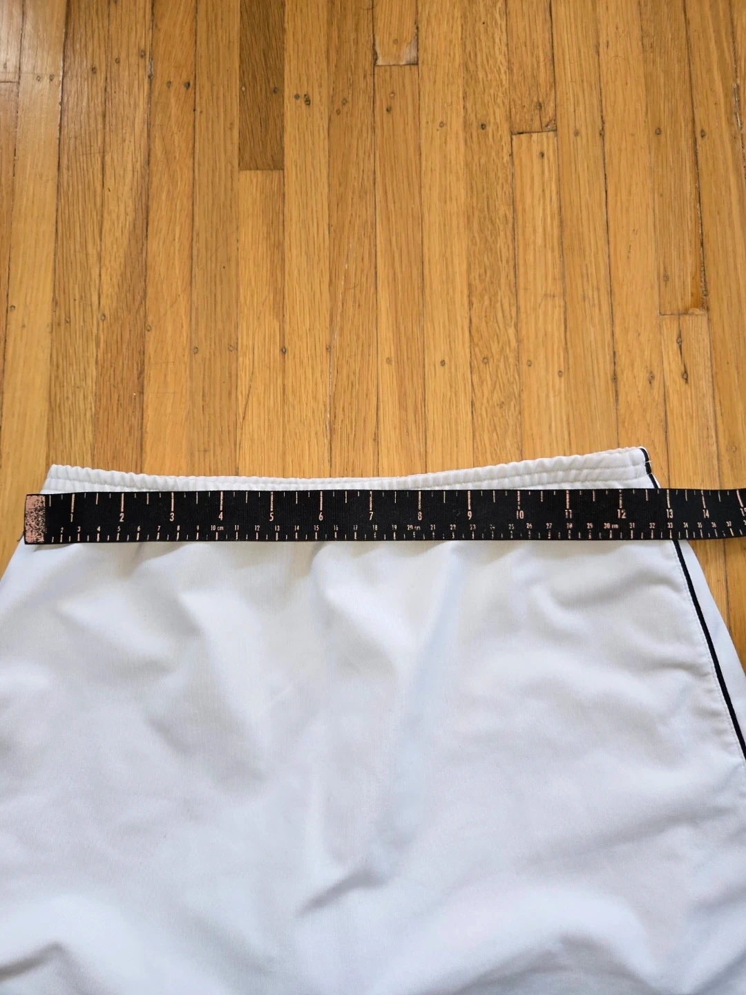 Adidas White Tennis Skirt with Shorts Size 4 - photo 3
