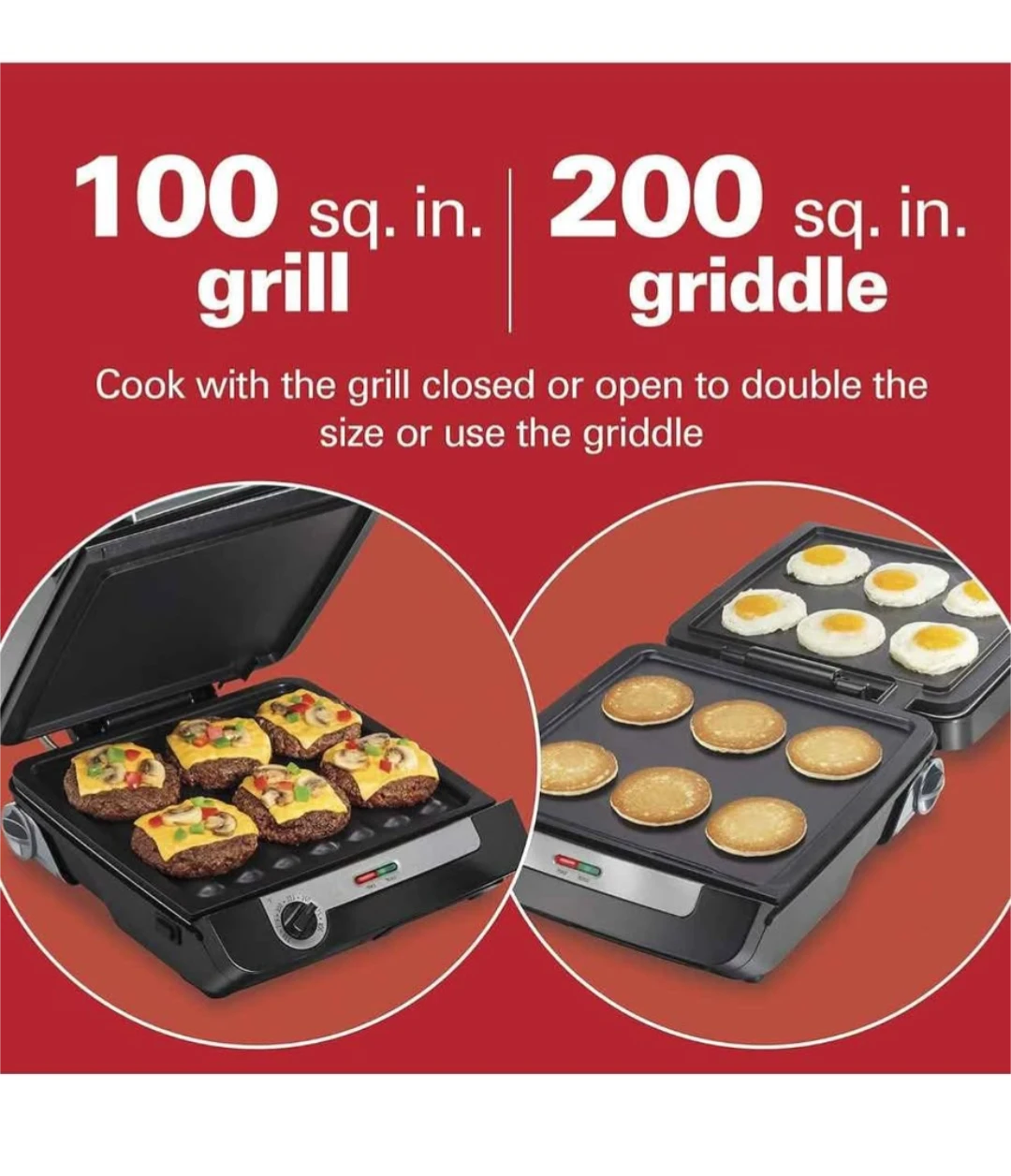 Hamilton Beach 4-in-1 MultiGrill Plus - photo 4