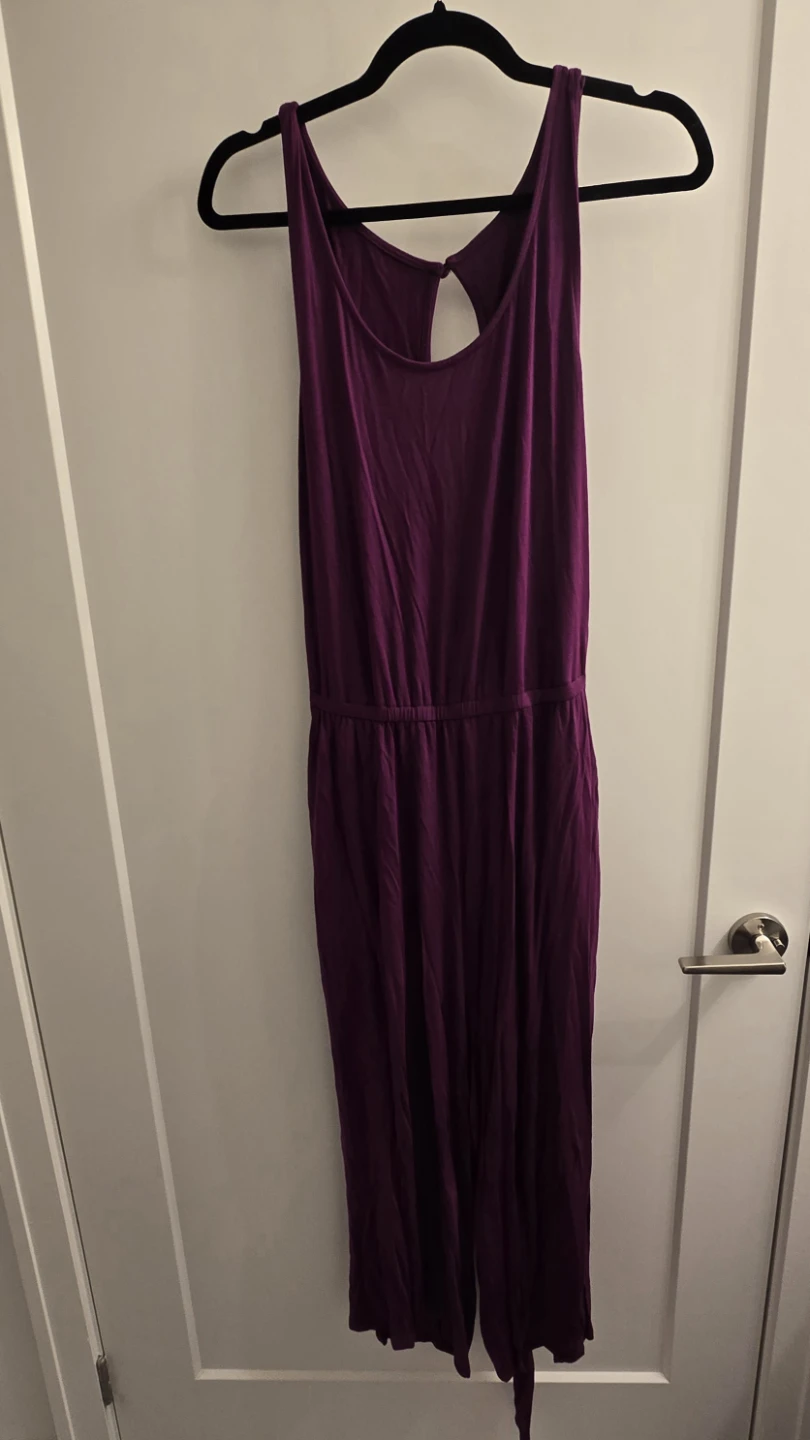 Torrid Super Soft Knit Jumpsuit Purple Size 1