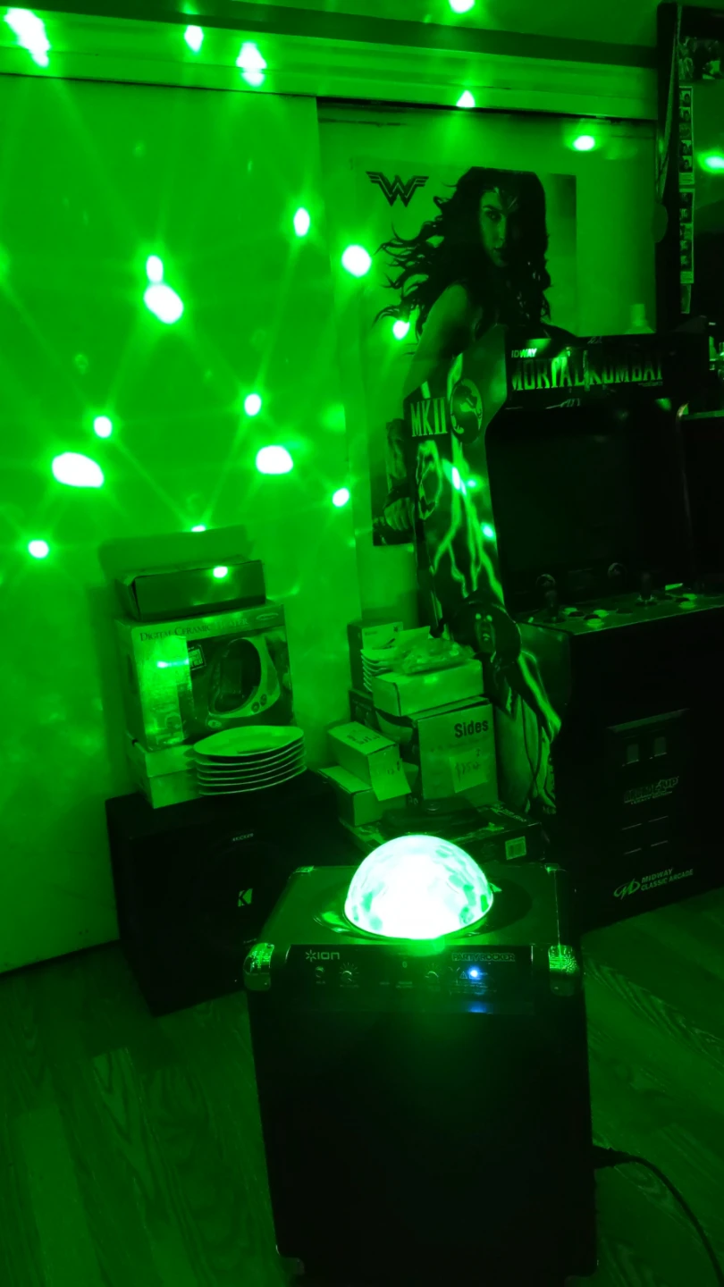 ION Party Rocker Bluetooth Speaker with Disco Ball Light - photo 4