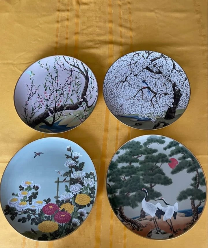 12 Beautiful Porcelain Plates Set! - photo 2