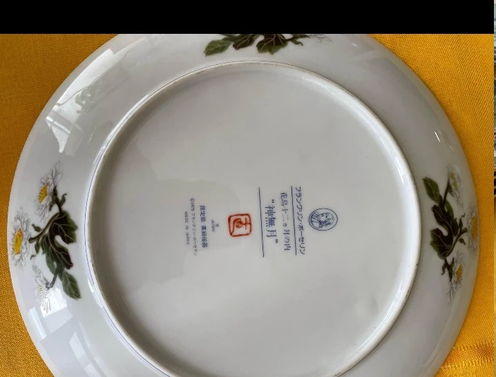 12 Beautiful Porcelain Plates Set! - photo 5