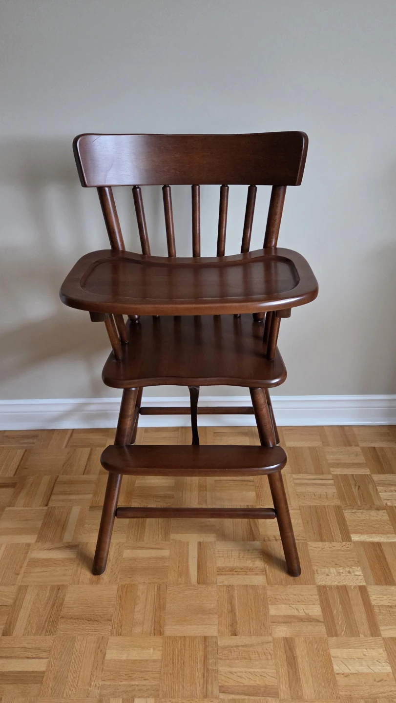 Antique high chair
