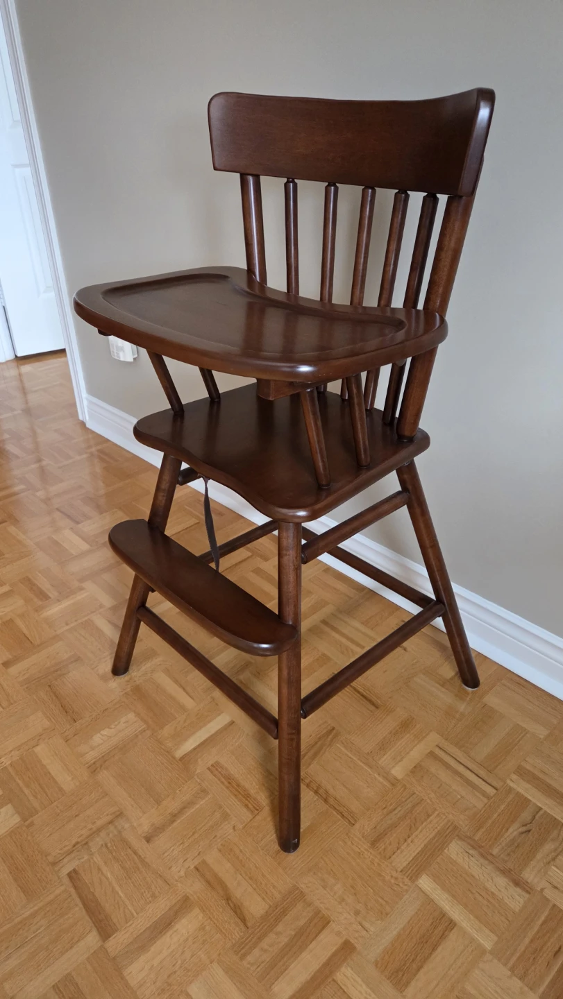 Antique high chair - photo 2