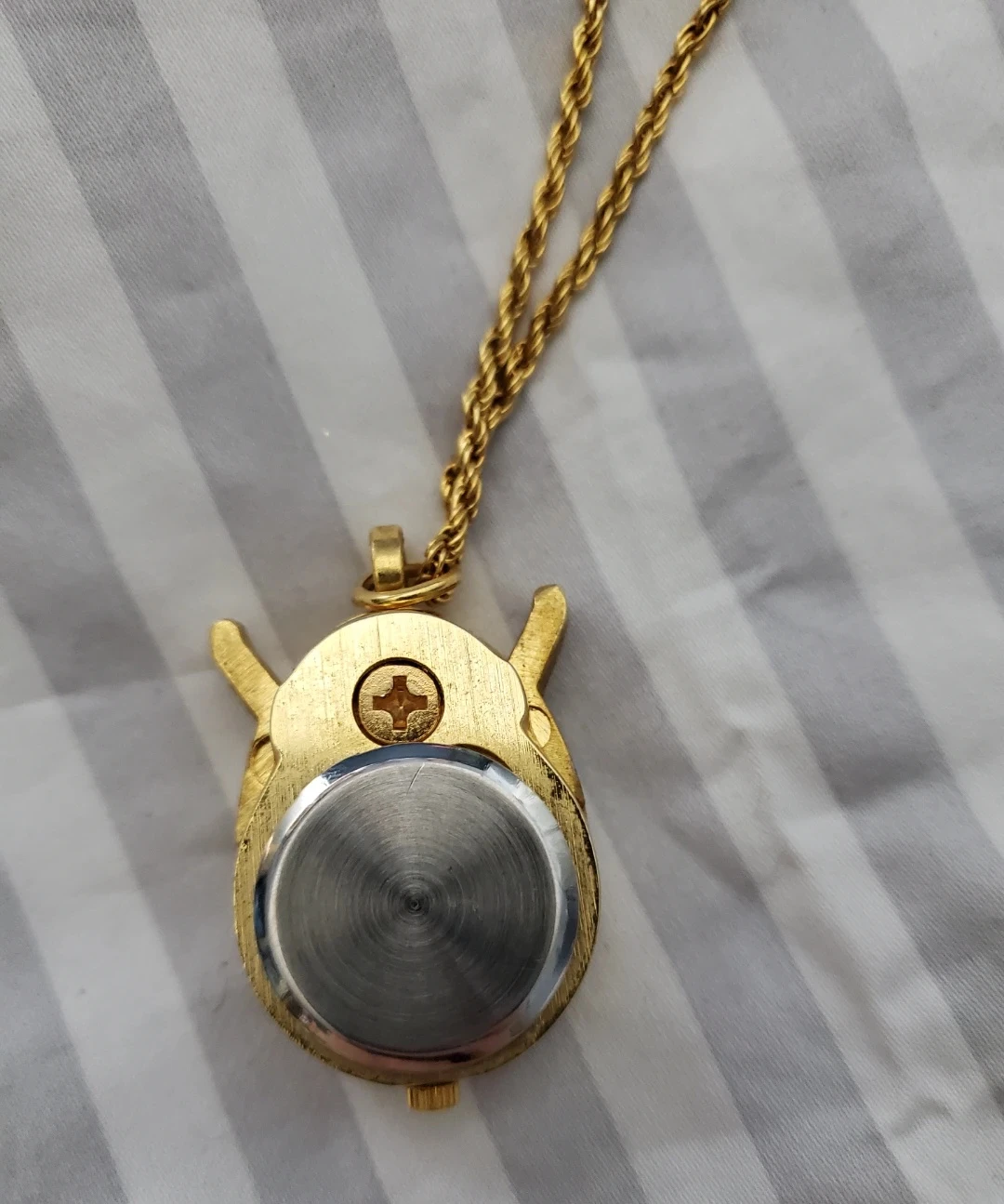 Vintage lady bug pocket watch - photo 4