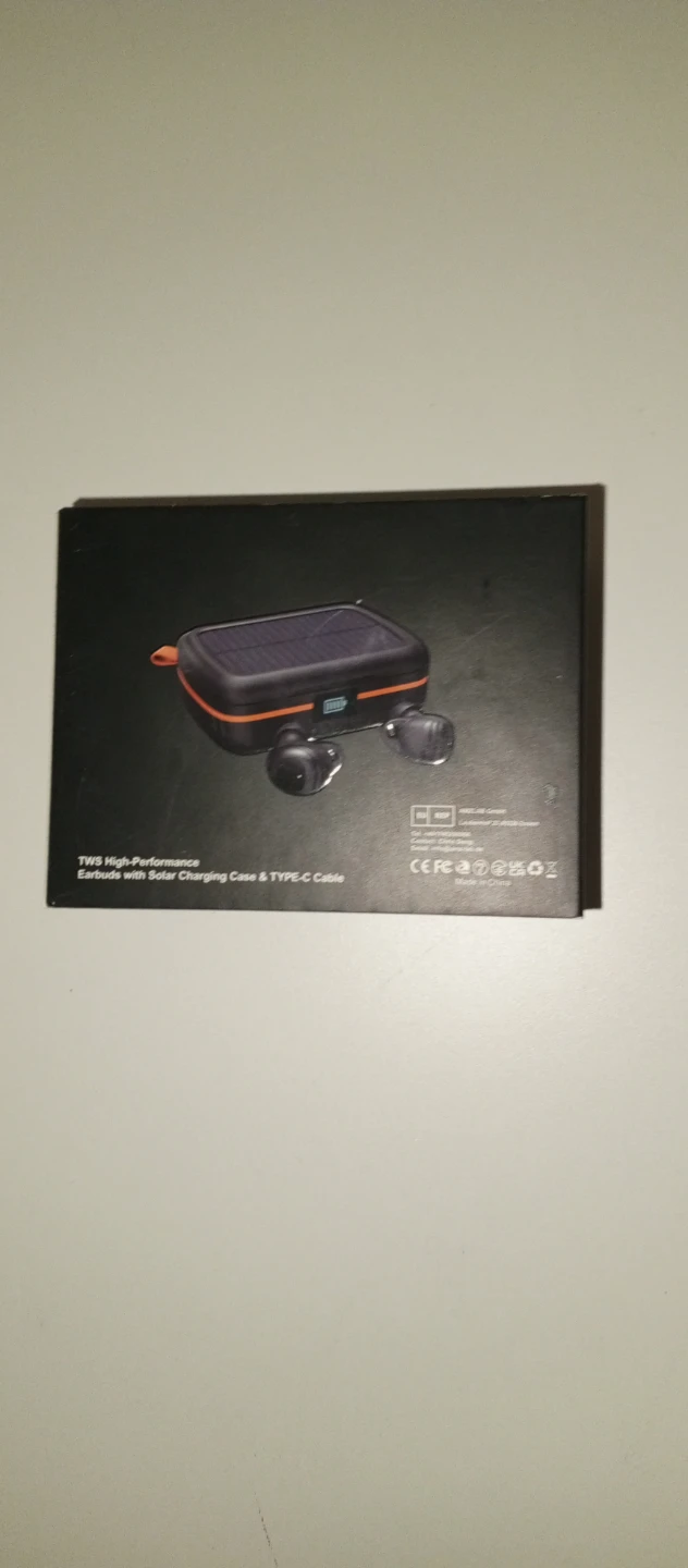 TWS High-Performance Wireless Earbuds with Solar Charging Case - photo 2