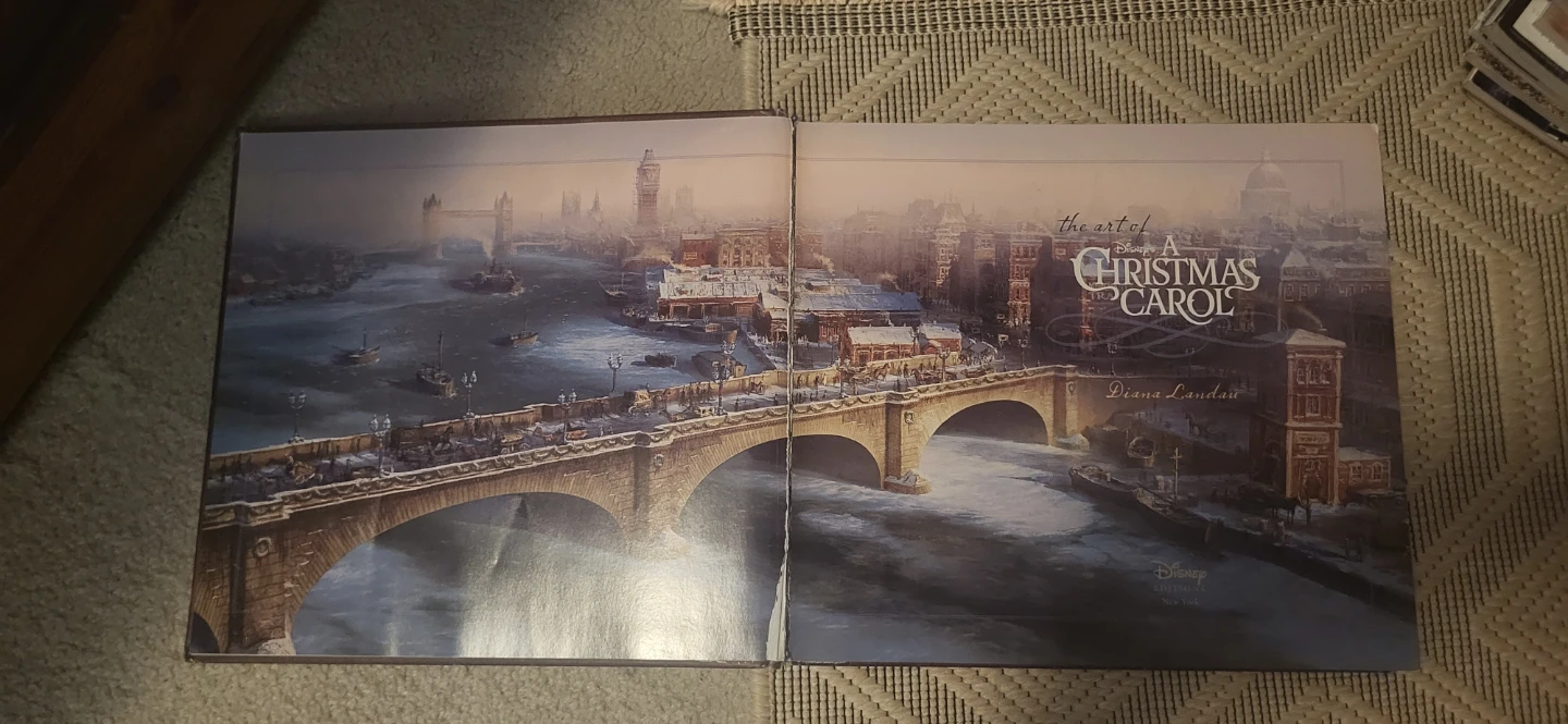 The Art of A Christmas Carol Book by Diana Landau - photo 2