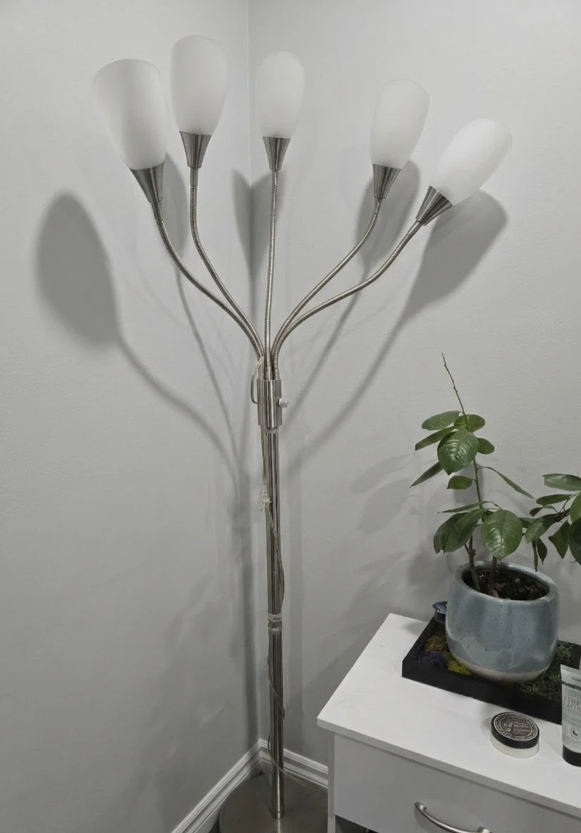 5-Light Arc Floor Lamp - photo 2