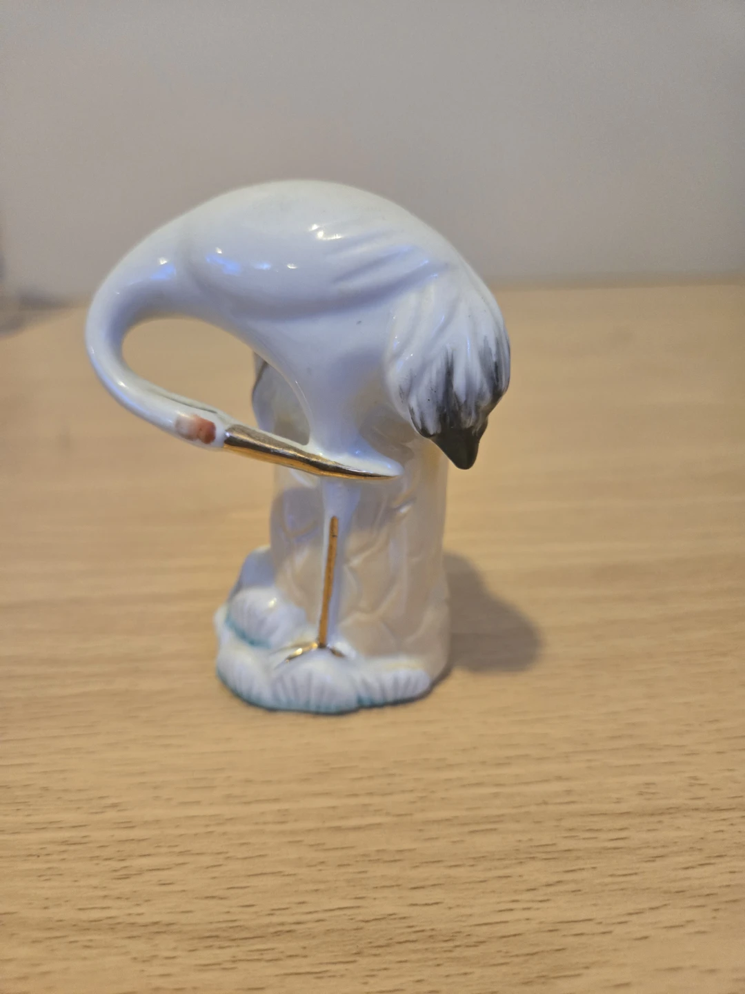 Porcelain "Soliflore" Stork Vase
