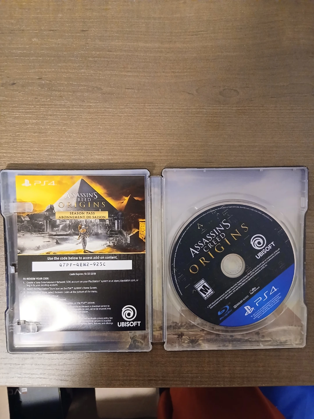 Assassin's Creed Origins Steelbook Gold Edition PS4 - photo 2