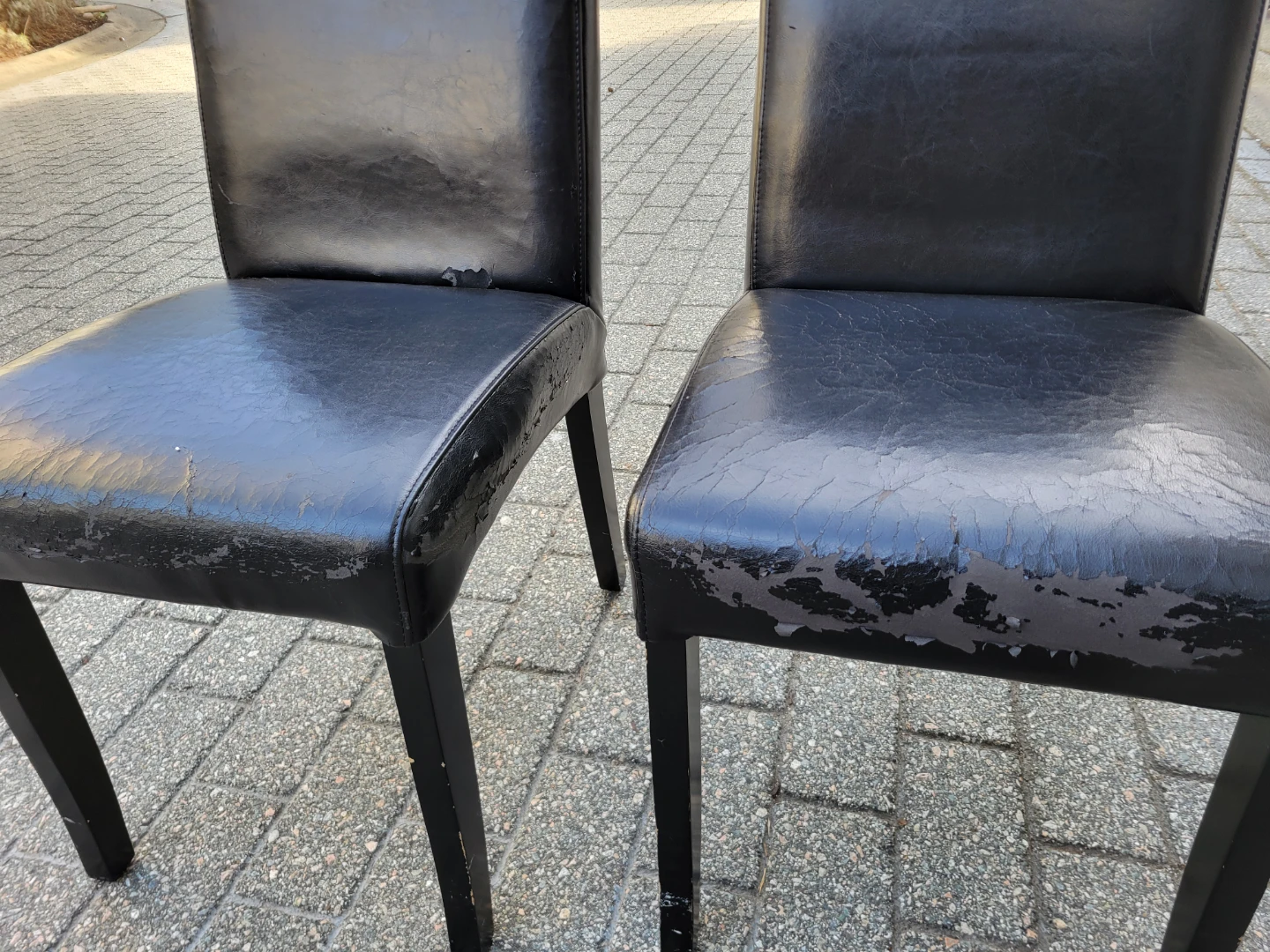 Black Dining Chairs (Set of 2) - photo 2
