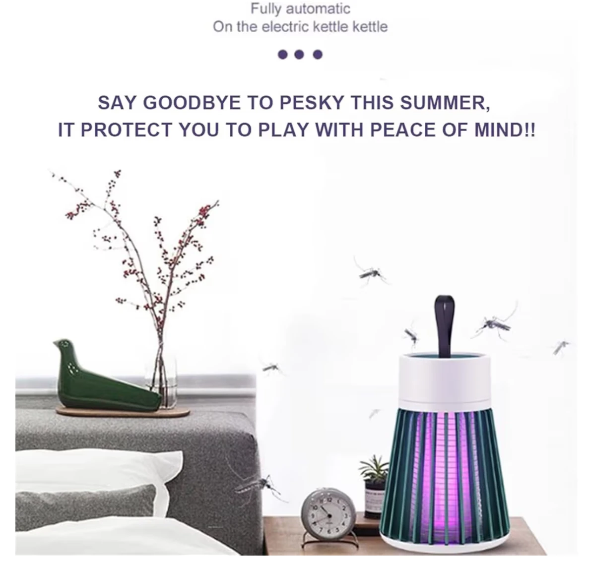 Electric Shock Mosquito Killing Lamp - photo 3