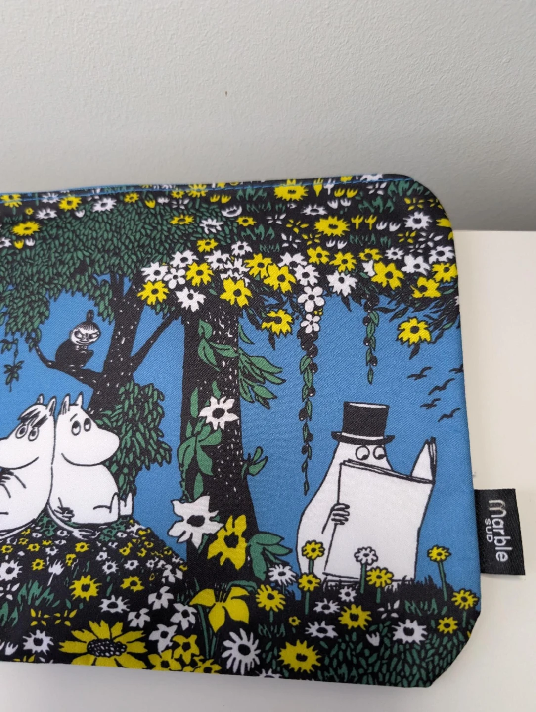 Blue zipper bag Moomin Pouch - photo 2