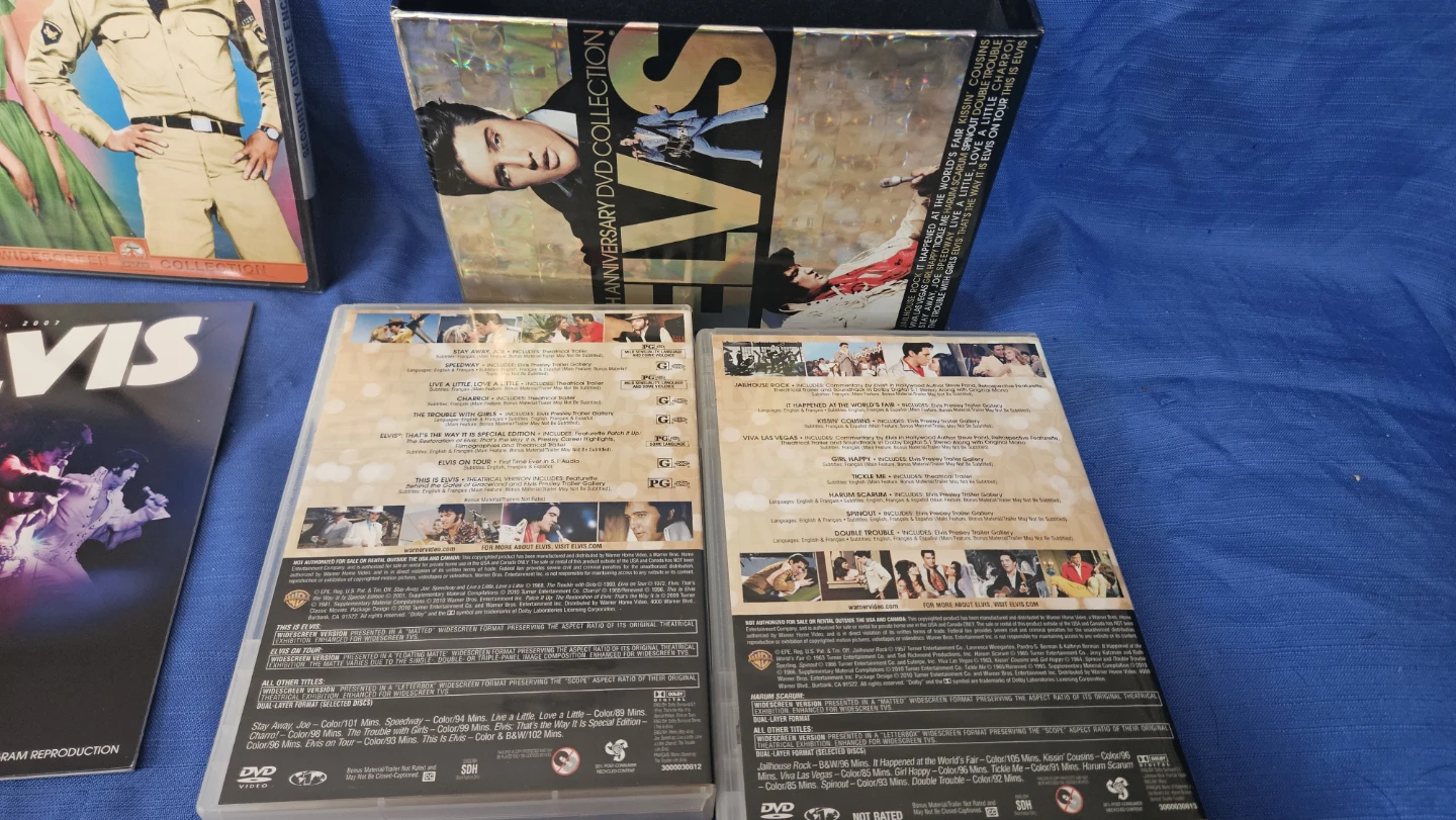 Elvis Presley 75th Anniversary Box Set +2 New Dvds - photo 2