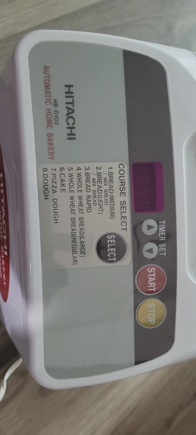 Hitachi HB-D102 Automatic Home Bakery Bread Maker - photo 3
