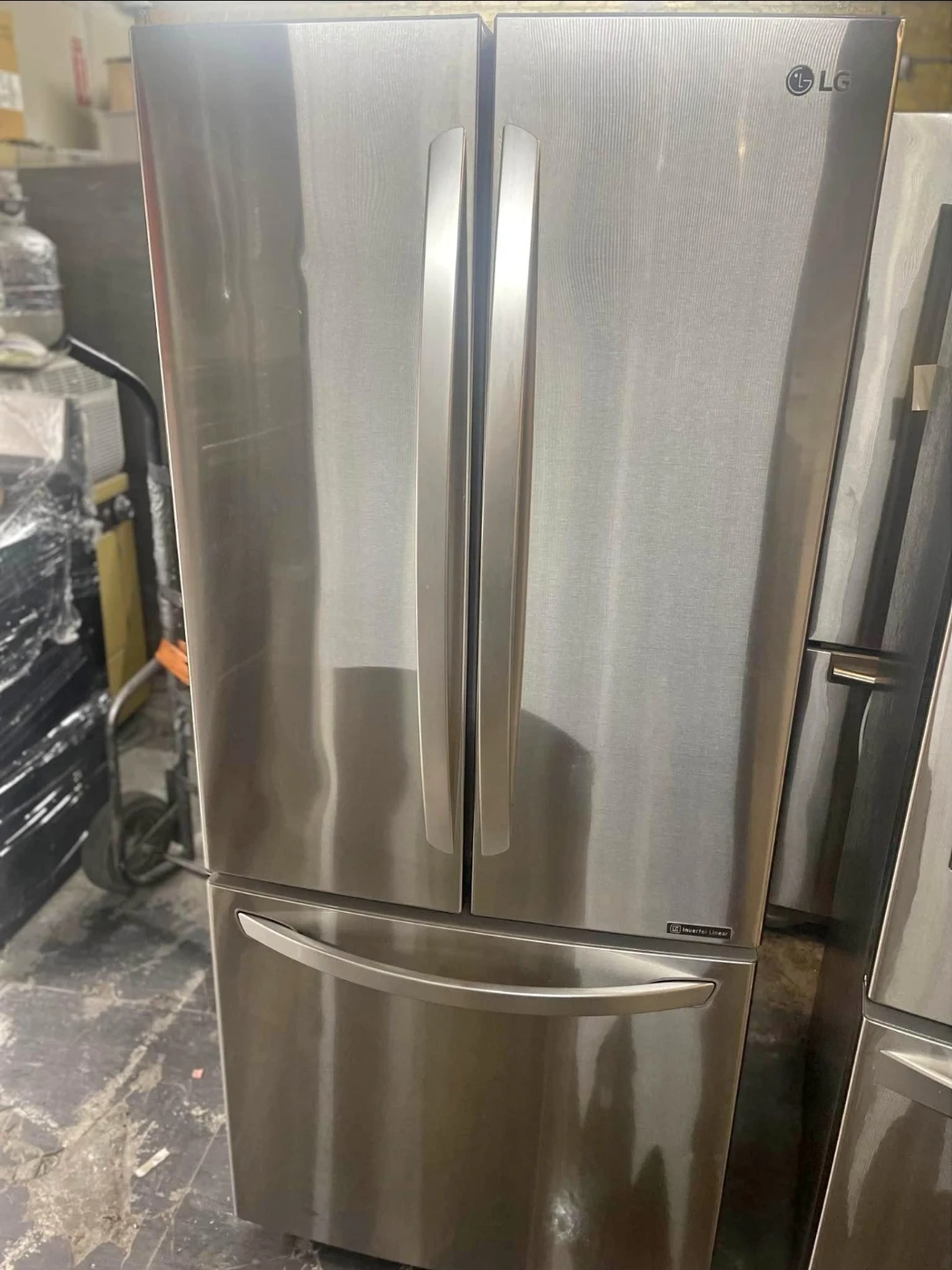 LG 30in Stainless steel french door refrigerator