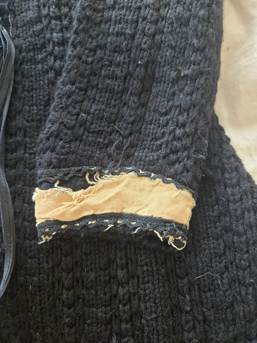 Hongrong Black Embellished Knit Long Cardigan - photo 5