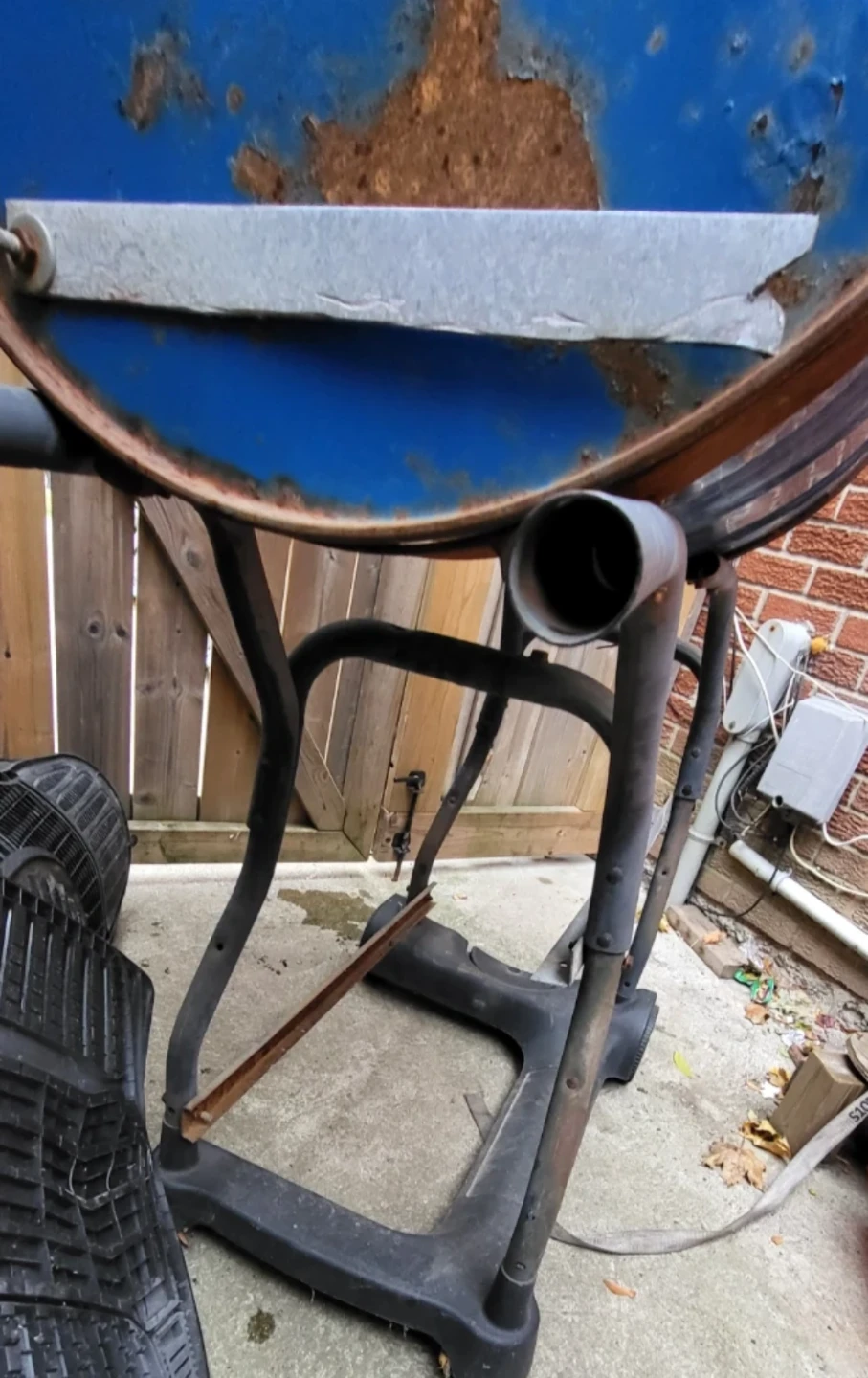 Blue Barrel Smoker BBQ Grill - photo 4