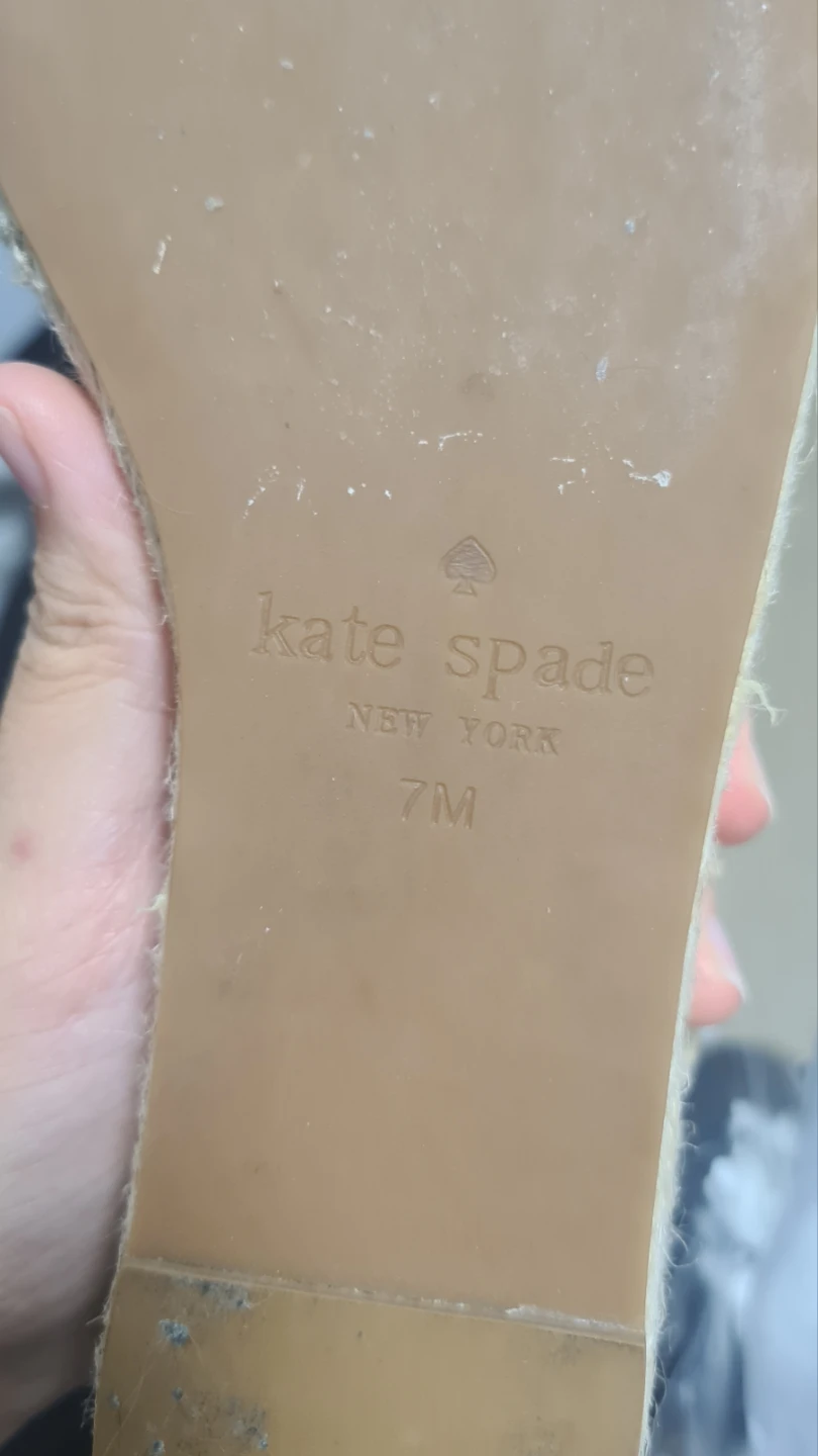 Kate Spade Black Sandals - Size 7M - 🥕 - photo 2