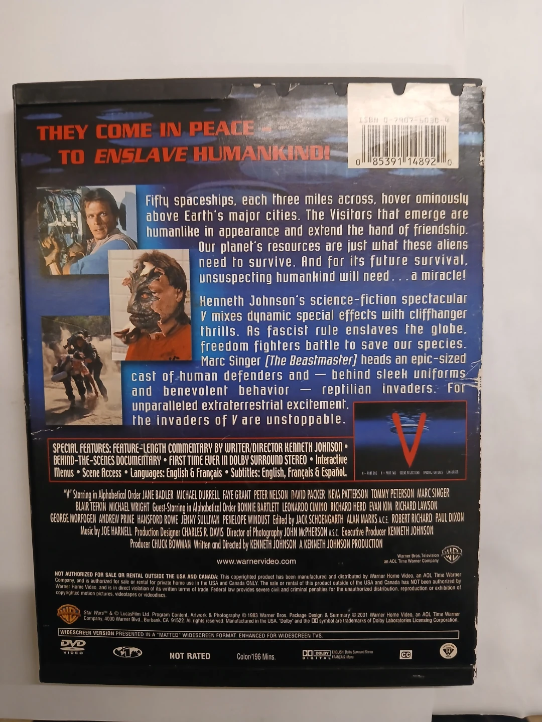 V The Original Miniseries DVD - photo 2
