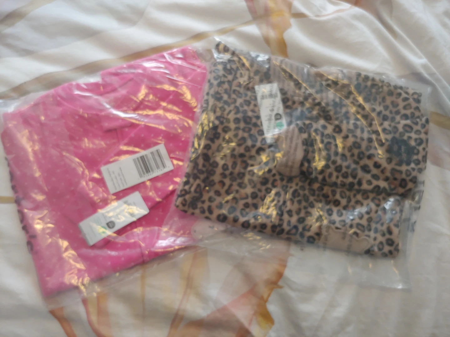 2 New Carter's  Pajama - Leopard & Unicorn 24 months