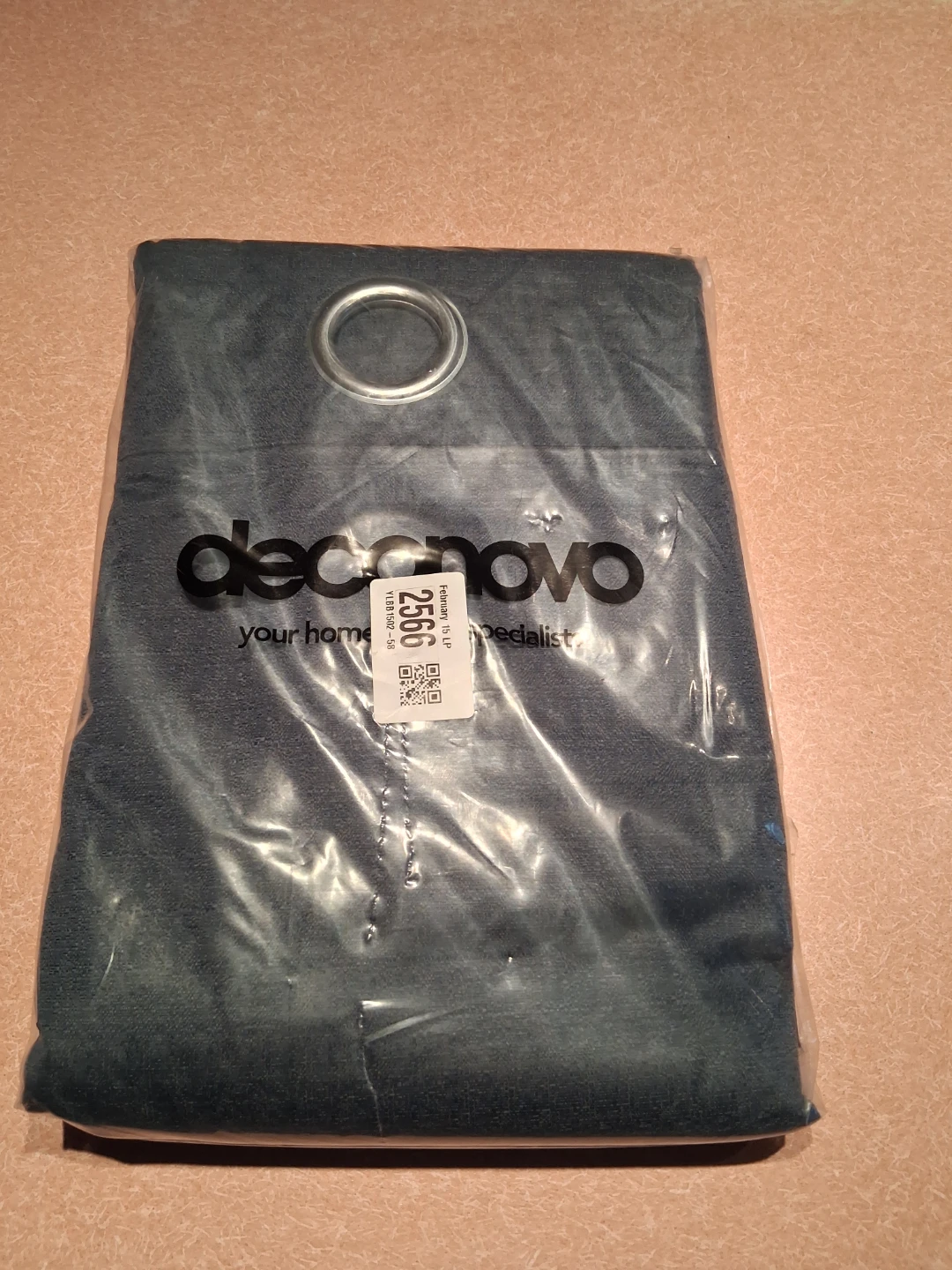 DecoNovo Navy Blue Curtains - Set of 2 Panels