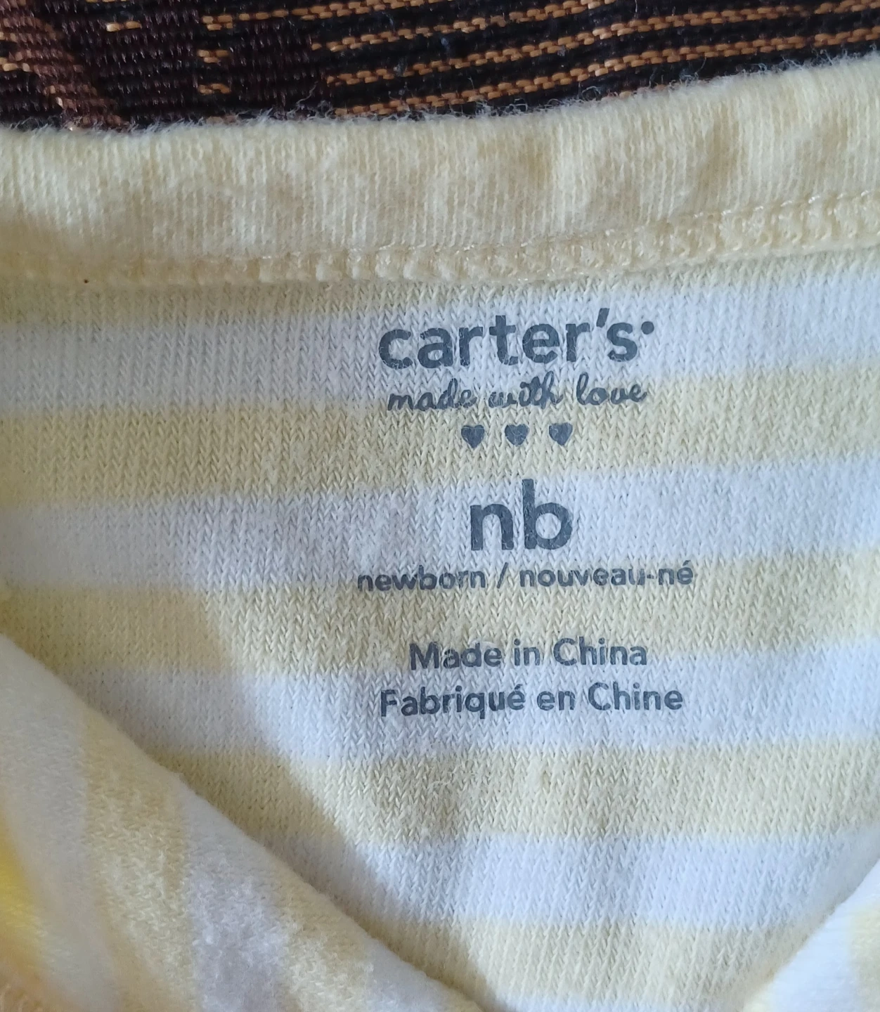 Carter's Newborn "nb" Striped Sleepers (2-Pack) - photo 4