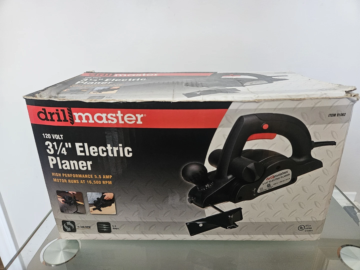 Drill Master 3-1/4" Electric Planer-NEW - photo 2