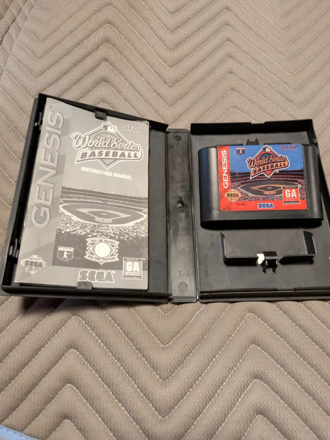 World Series Baseball Sega Genesis Game - photo 2